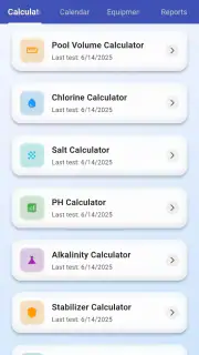 Pool Chemical Calculator screenshot 2