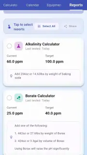 Pool Chemical Calculator screenshot 6