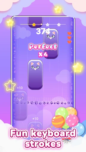 PopCat Tiles: Piano & Music screenshot