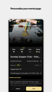 Posh – Create & Find Events screenshot 4