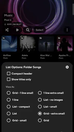 Poweramp: Music Player (Trial) screenshot