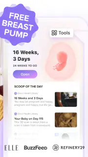 Pregnancy Tracker App | Glow screenshot 2
