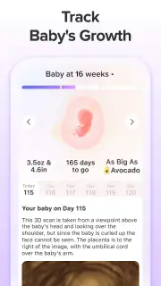 Pregnancy Tracker App | Glow screenshot 4