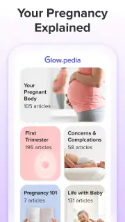 Pregnancy Tracker App | Glow screenshot 8