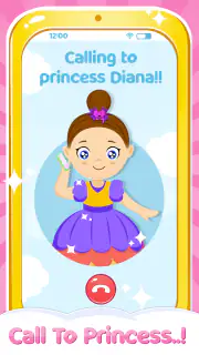 princess phone game screenshot 1