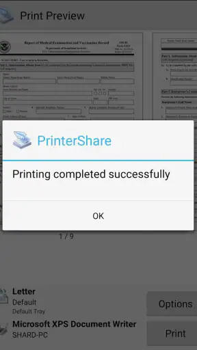 PrinterShare Mobile Print screenshot