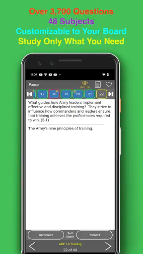 PROmote - Army Study Guide screenshot
