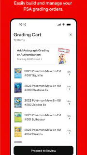 PSA | Card Grading Service screenshot 2