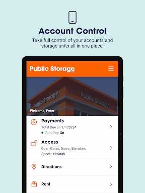 Public Storage screenshot
