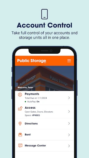 Public Storage screenshot