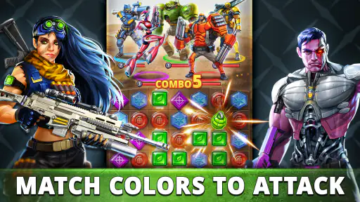 Puzzle Combat: Match-3 RPG screenshot 4