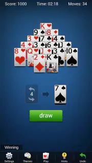 Pyramid Solitaire - Card Games screenshot 4