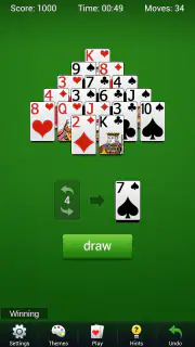 Pyramid Solitaire - Card Games screenshot 7