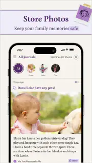 Qeepsake: Family & Baby Book screenshot 3