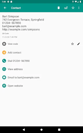 QR & Barcode Reader screenshot