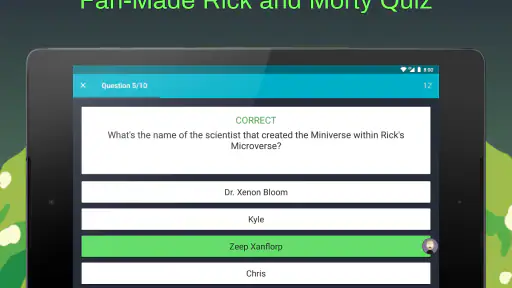Quiz for Rick and Morty screenshot 7
