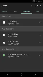 Quran for Android screenshot 3