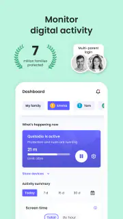 Qustodio Parental Control App screenshot 1