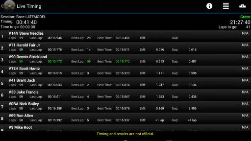 Race Monitor screenshot 6