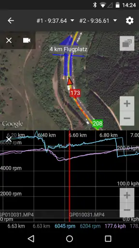 RaceChrono Pro screenshot