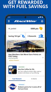 RaceWay Rewards screenshot 1