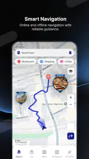 Radar GO-X: HUD, GPS, Maps screenshot 2
