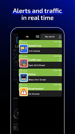 Radarbot Speed Camera Detector screenshot