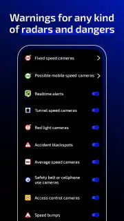 Radarbot Speed Camera Detector screenshot 8