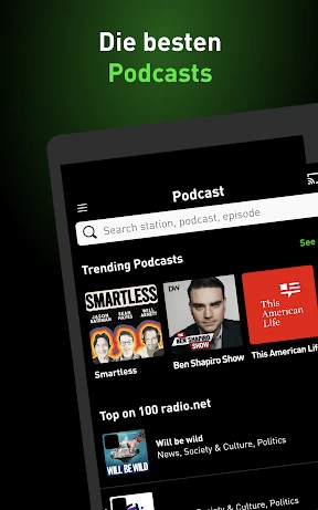 radio.net - AM FM Radio Tuner screenshot