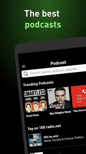 radio.net - AM FM Radio Tuner screenshot