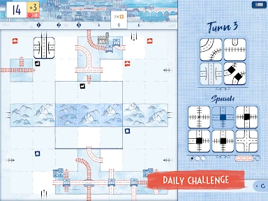 Railroad Ink Challenge screenshot