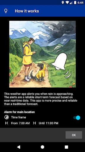 Rain Alarm screenshot