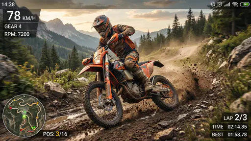 Real Extreme Bike Racing Game screenshot 4