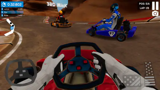 Real Go Kart Karting - Racing screenshot 3