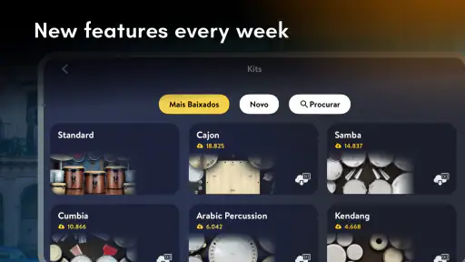 Real Percussion: drum set screenshot 3