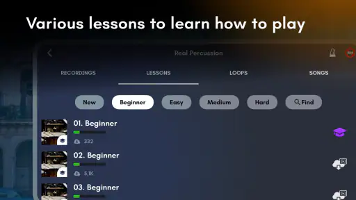 Real Percussion: drum set screenshot 5