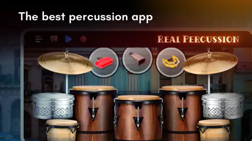 Real Percussion: drum set screenshot 6