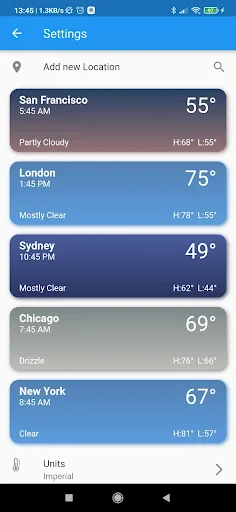 Real Weather screenshot