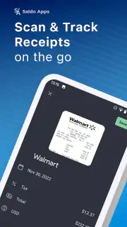 Receipt Scanner by Saldo Apps screenshot 1