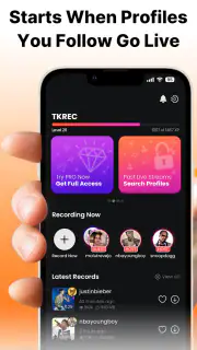 Record & Rewatch TT Live TKREC screenshot 1