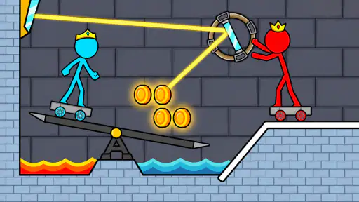 Red and Blue Stick: Animation screenshot 2