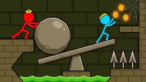 Red and Blue Stick: Animation screenshot 5