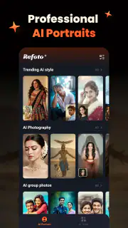 Refoto : AI Photo Studio screenshot 1