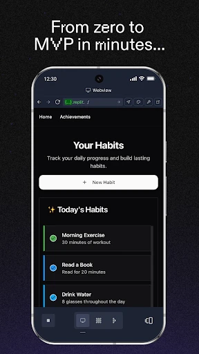 Replit screenshot