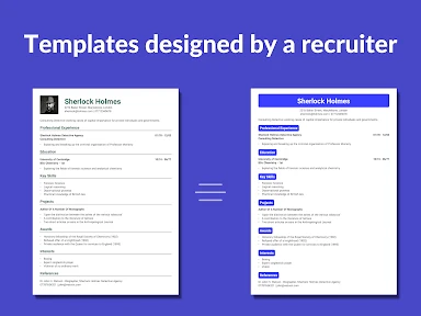 Resume Builder - CV Engineer screenshot