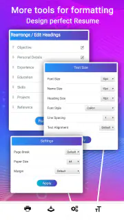 Resume - Intelligent CV maker screenshot 5