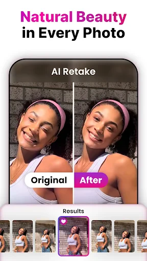 Retake AI: Face & Photo Editor screenshot