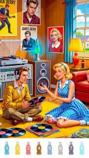 Retro Vibes Paint by Number screenshot 4