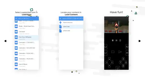 RetroArch screenshot 3