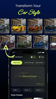RevMod AI-Car Tuning & Design screenshot 2